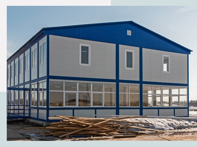 Строительство магазинов в Нягани