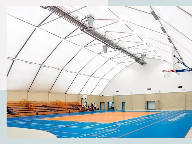 Строительство спортивных залов в Нягани