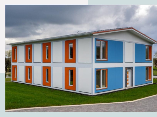 Модульные общежития в Нягань от 611 руб. за м2