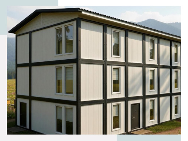 Модульные общежития в Нягани