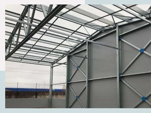 Каркасные ангары от СтальСтрой-Нга по цене от 611 руб.