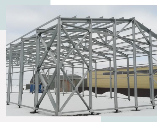 Каркасные ангары в Нягани