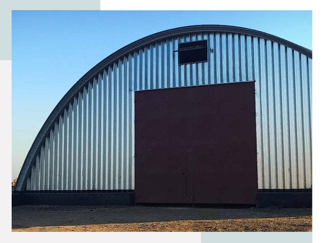Бескаркасные ангары в Нягани