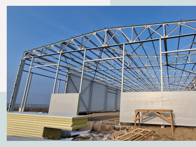 Утепленные ангары в Нягань от 611 руб. за м²