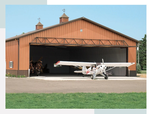 Ангары для самолетов в Нягани