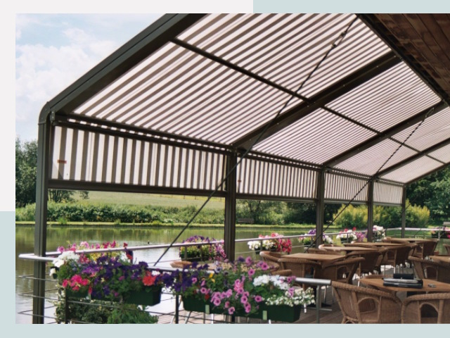 Элегантные навесы для кафе от 611 руб в Нягань