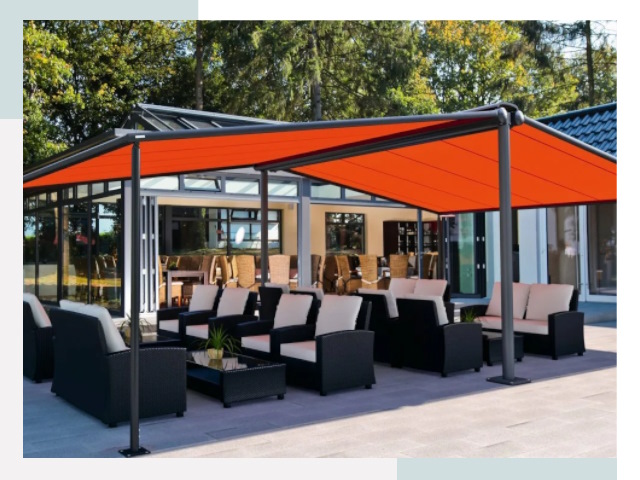Навесы для кафе и ресторанов в Нягани