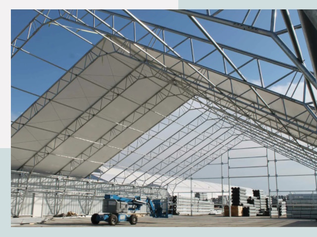 Каркасно-тентовые сооружения от СтальСтрой-Нга по цене 611 руб.