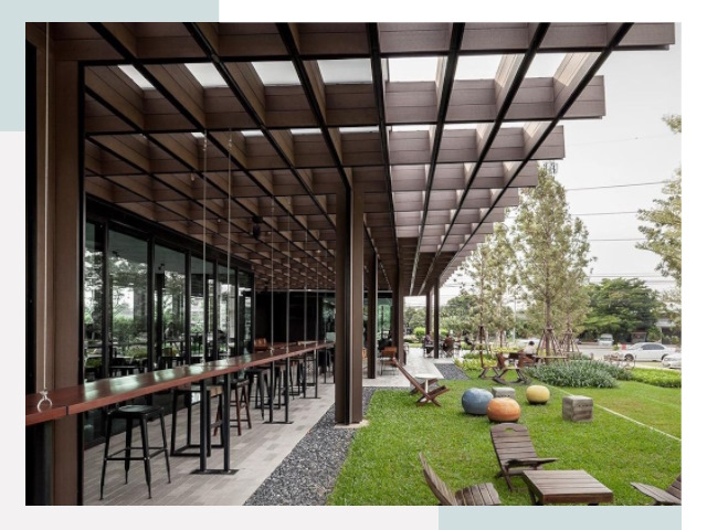 Летние веранды для кафе в Нягани