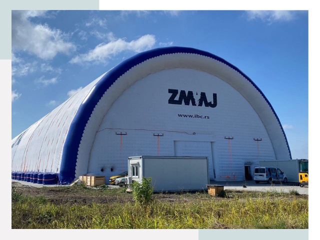 Брендирование ангаров в Нягани