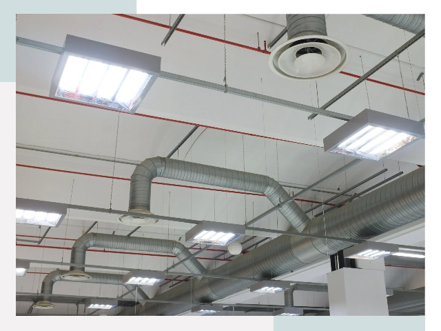 Вентиляция ангаров в Нягани