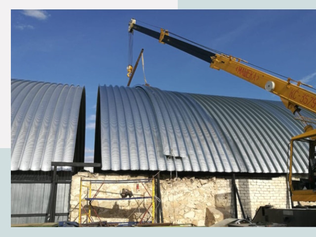 Реконструкция ангаров в Нягани от 611 руб.