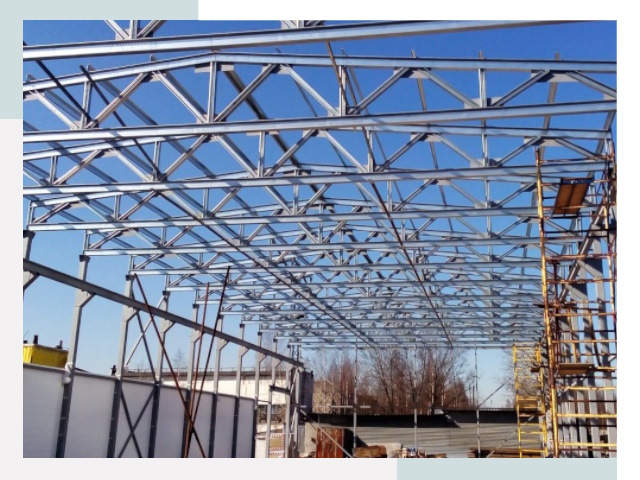 Металлокаркасы для складов в Нягани